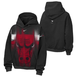 Boys' Grade School - Nike NBA Logo Hoodie - Black