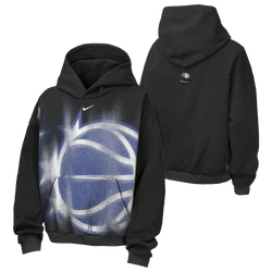 Boys' Grade School - Nike NBA Logo Hoodie - Black
