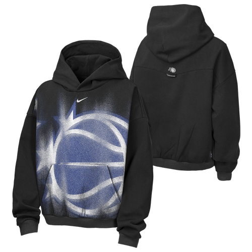 Nike Youth Orlando Magic Worn With Obsession Standard Issue Therma Fleece Icon Hoodie, XL, Black