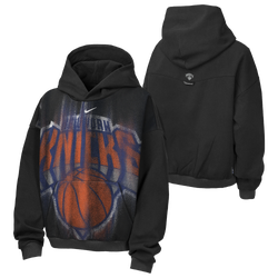 Boys' Grade School - Nike NBA Logo Hoodie - Black
