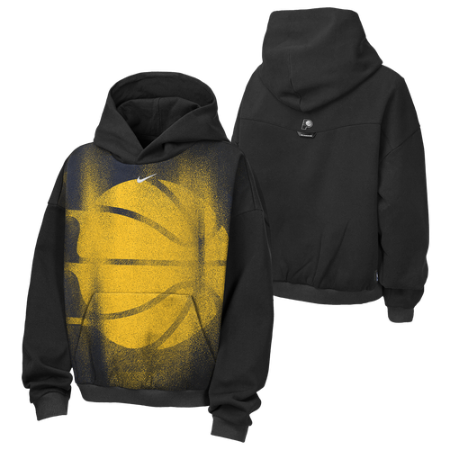 Nike Youth Indiana Pacers Worn With Obsession Standard Issue Therma Fleece Icon Hoodie, Large, Black