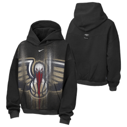 Boys' Grade School - Nike NBA Logo Hoodie - Black