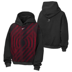 Boys' Grade School - Nike NBA Logo Hoodie - Black