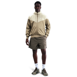 Men's - Nike Woven Windrunner Lined Hooded Jacket - Parachute Beige/Lt Khaki/White