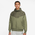 Nike Woven Windrunner Lined Hooded Jacket - Men's Olive/Olive