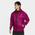 Nike Woven Windrunner Hooded Jacket - Men's Fireberry/Black