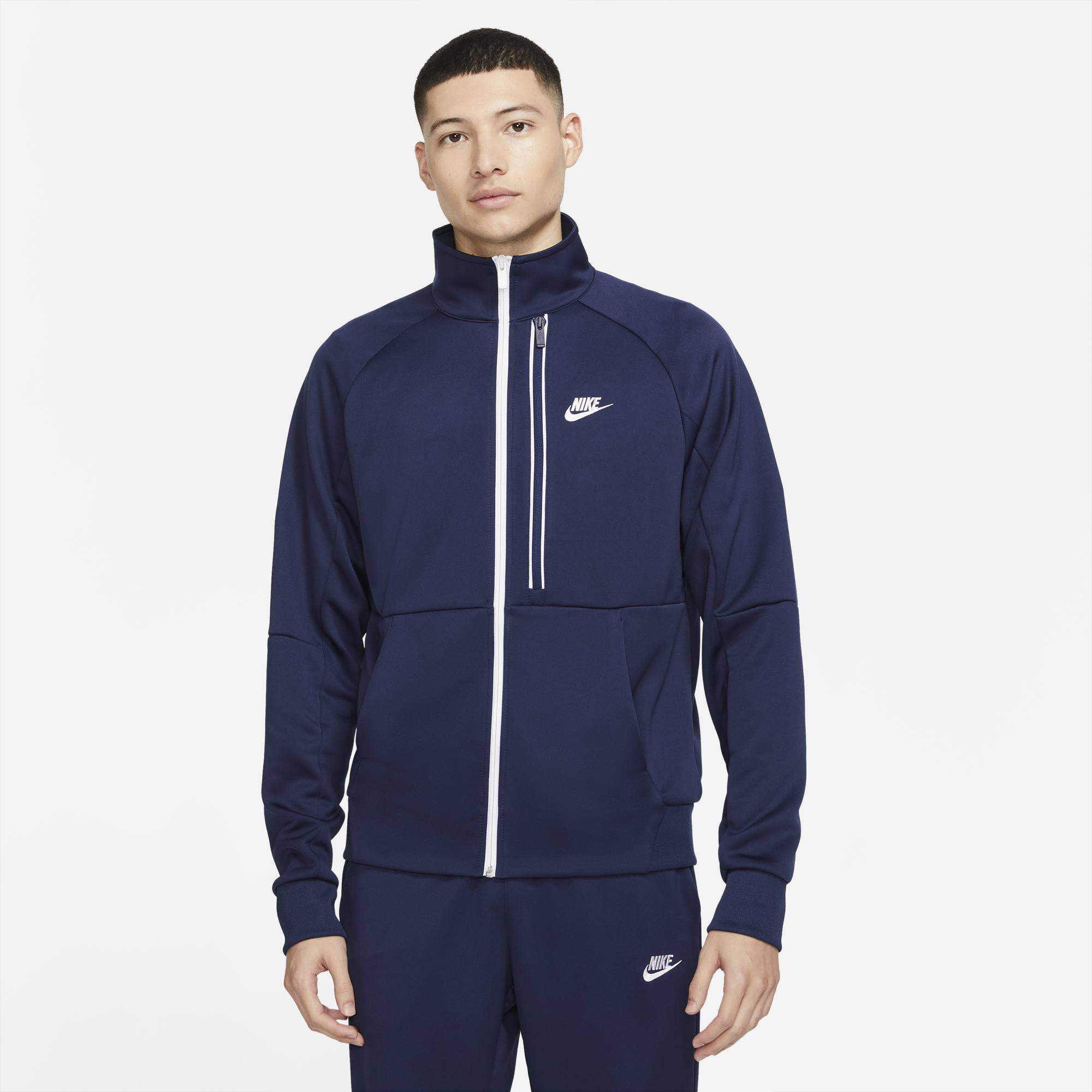 Nike tribute poly track jacket on sale