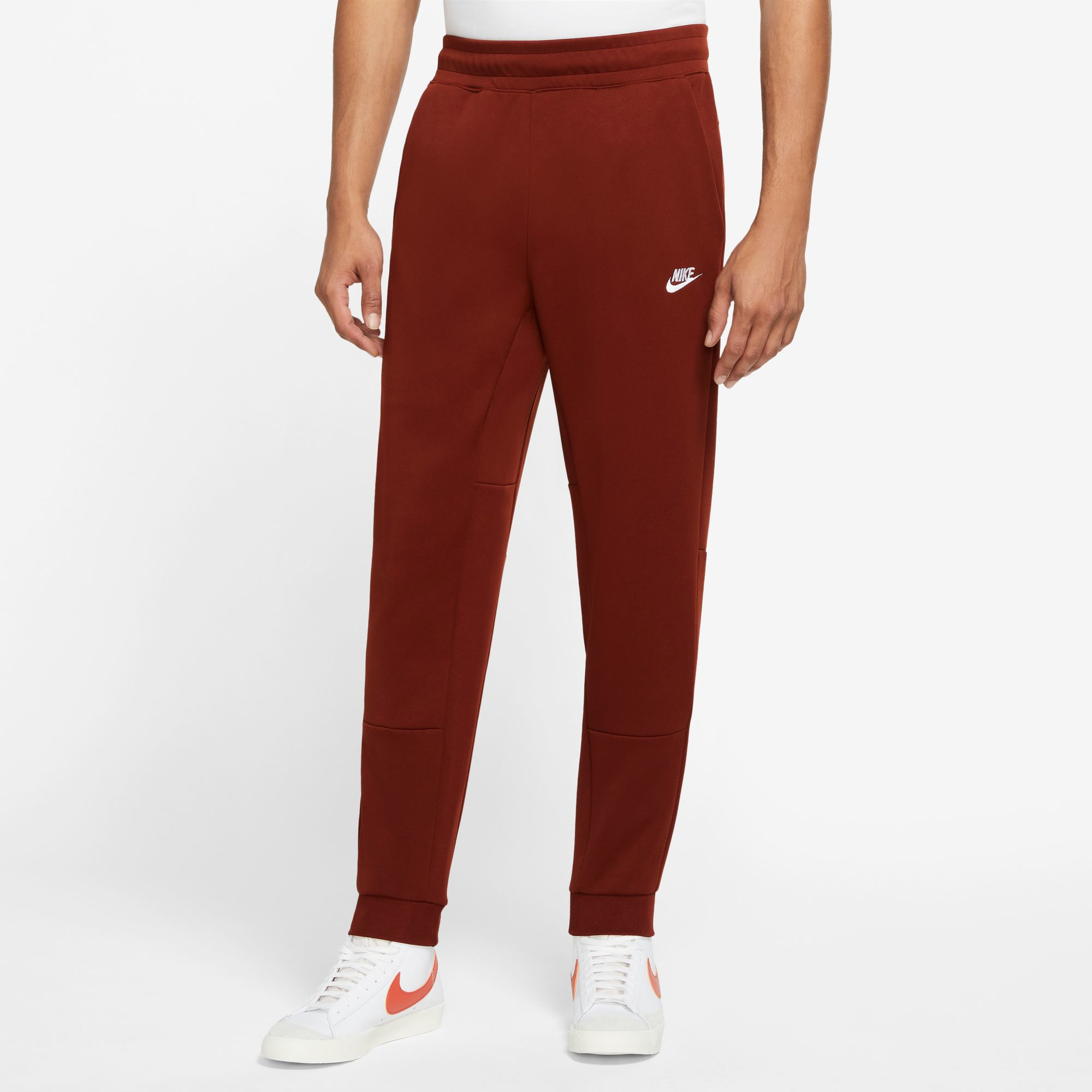 Red nike deals tribute pants