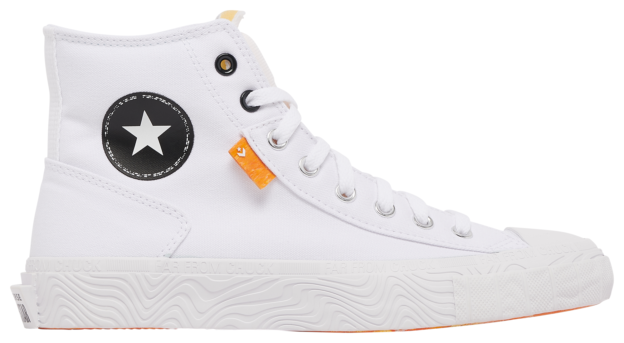 White converse foot clearance locker