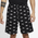 Nike Club Short Script - Men's Black/White