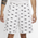 Nike Club Short Script - Men's White/White