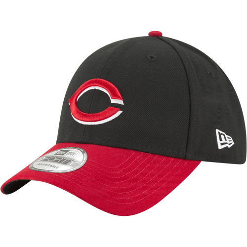 

New Era Mens Cincinnati Reds New Era Reds The League Cap - Mens Black/White Size One Size