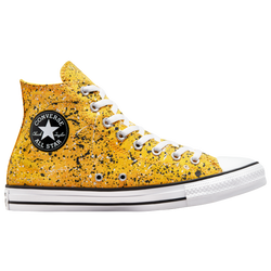 Boys' Grade School - Converse Archive Print Hi - White/Black/Yellow