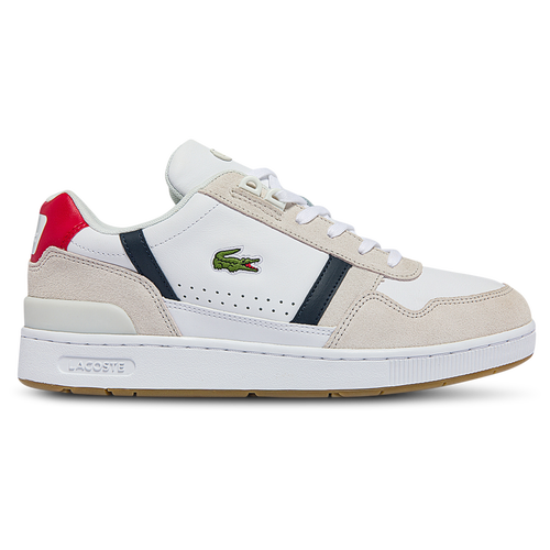 

Lacoste Mens Lacoste T-Clip 0120 2 - Mens Shoes White/Red/Navy Size 10.0