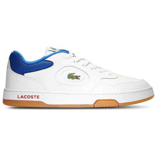 

Lacoste Mens Lacoste Lineset 124 1 S - Mens Tennis Shoes White/Red/Blue Size 07.5