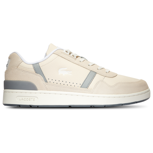 

Lacoste Mens Lacoste T-Clip 124 2 SM - Mens Tennis Shoes Off White/Grey Size 07.5