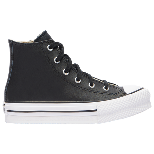 

Converse Girls Converse Chuck Taylor All Star Eva Lift Leather - Girls' Preschool Shoes Black/Ivory Size 01.0