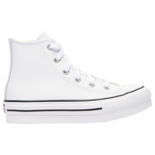 

Converse Girls Converse Chuck Taylor All Star Eva Lift Leather - Girls' Preschool Shoes Black/White Size 13.0