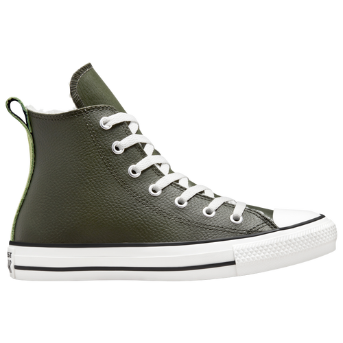 Converse Kids' Boys  Chuck Taylor All Star Hi Cozy In Olive/white