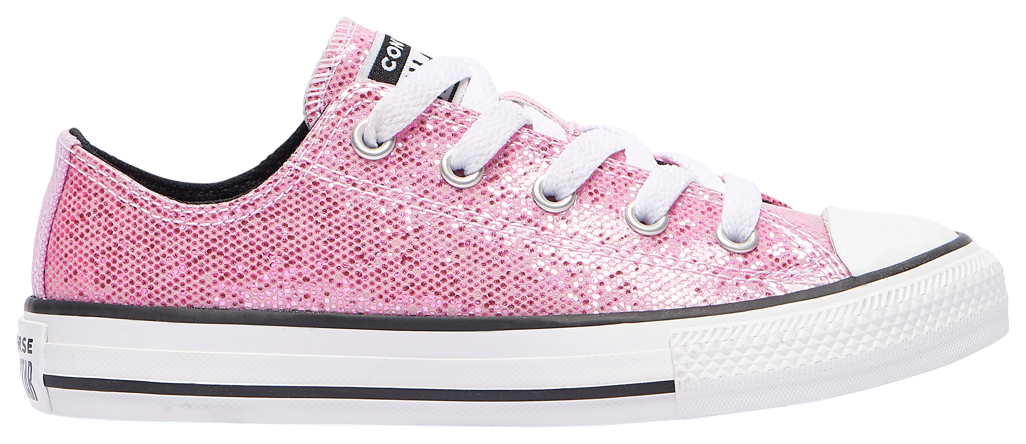 Youth converse chuck taylor cheap all star lo glitter sneaker