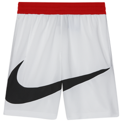 Boys' Grade School - Nike HBR Short - White/University Red/Black