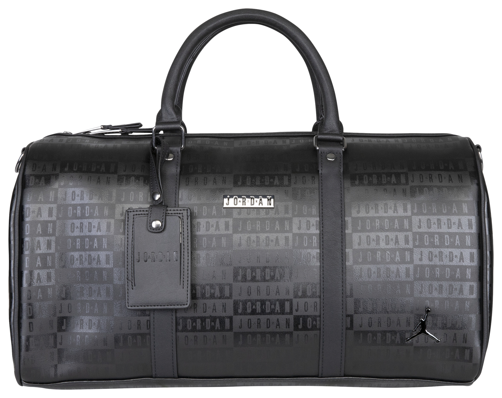 Jordan leather 2025 duffle bag