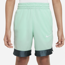 Boys' Grade School - Nike Elite Stripe Shorts - Mint Foam/Ash Green