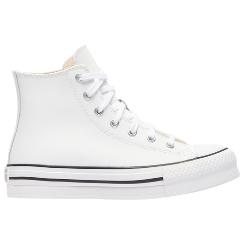 

Converse Girls Converse Chuck Taylor All Star Eva Lift Leather - Girls' Grade School Shoes Black/Ivory Size 07.0