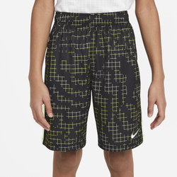 Boys' Grade School - Nike Dry Shorts - Black/Volt
