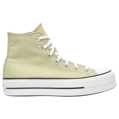Converse Womens  Chuck Taylor All Star Lift In Olive/white/black