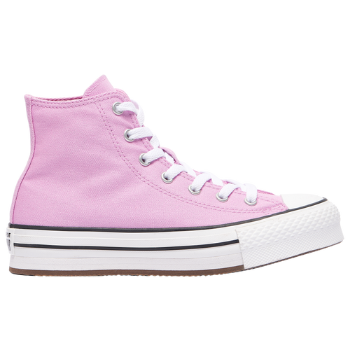 

Converse Girls Converse Chuck Taylor All Star Eva Lift - Girls' Grade School Basketball Shoes Pink/White Size 05.0