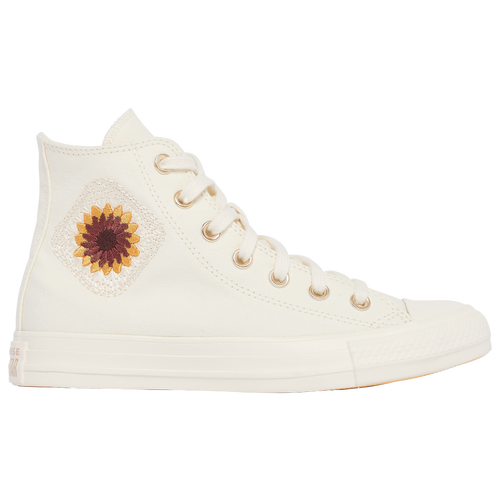 

Converse Womens Converse Chuck Taylor All Star Hi - Womens Basketball Shoes Egret/Egret/Light Gold Size 10.0