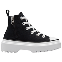 Converse Chuck Taylor All Star 1V Black White Strap Kids Preschool Shoes  372881C