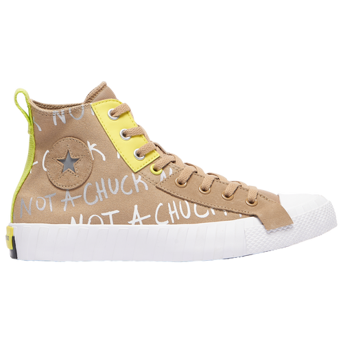 

Converse Mens Converse Unt1tl3d Hi - Mens Basketball Shoes Volt/Beige Size 11.0