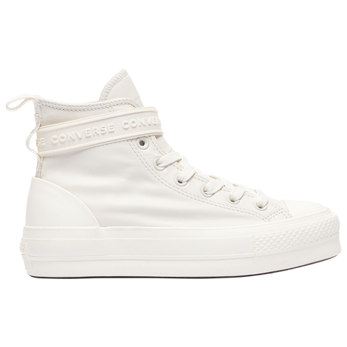 

Converse Womens Converse Chuck Taylor All Star Lift Hi Vintage - Womens Basketball Shoes White Size 9.0