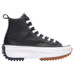 Women's - Converse Run Star Hike Platform Foundational Leather - Black/White