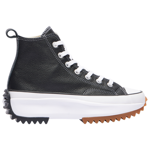 

Womens Converse Converse Run Star Hike Platform Foundational Leather - Womens Shoe Black/White Size 13.0