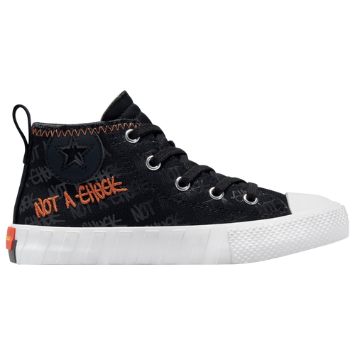 

Boys Preschool Converse Converse UNT1TL3D Mid - Boys' Preschool Basketball Shoe Black/Grey Size 03.0