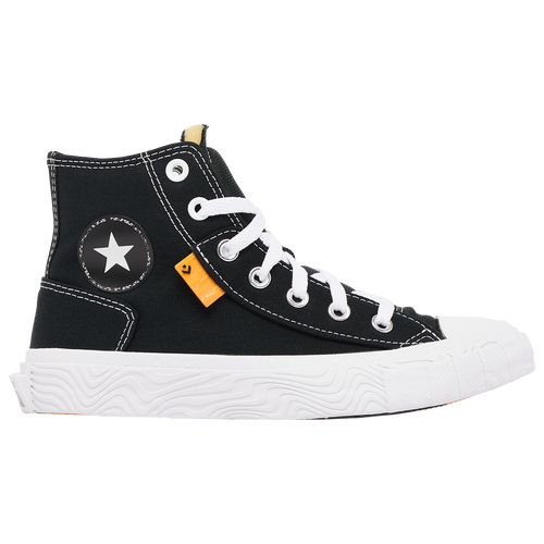 Converse Kids' Girls  Chuck Taylor Alt Star In Black/white/yellow