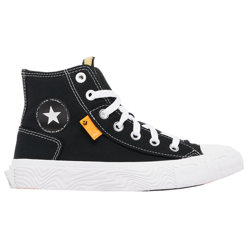 

Converse Girls Converse Chuck Taylor Alt Star - Girls' Grade School Shoes Black/White/Yellow Size 5.0