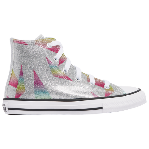 

Girls Preschool Converse Converse Chuck Taylor All Star - Girls' Preschool Basketball Shoe Pure Silver/Aqua Soul/White Size 03.0