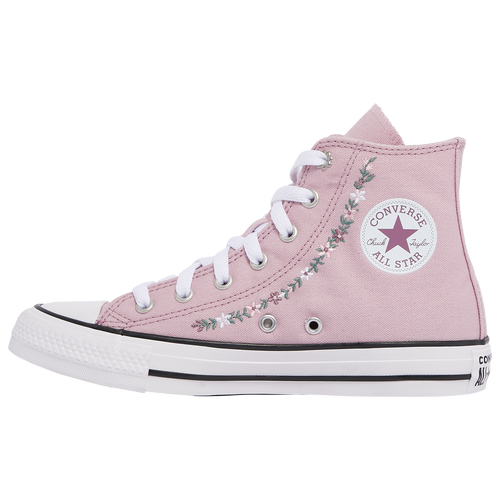 Converse Girls Chuck Taylor All Star Hi Girls Grade School Basketball Shoes White Nutty Granola Egret Size 7.0