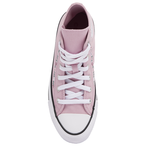 Converse Girls Chuck Taylor All Star Hi Girls Grade School Basketball Shoes White Nutty Granola Egret Size 7.0