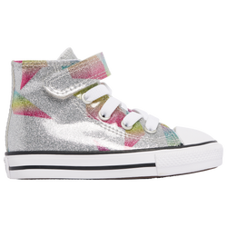 Girls' Toddler - Converse Chuck Taylor All Star 1V - Pure Silver/Aqua Soul/White