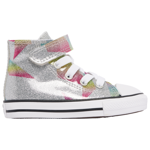 

Girls Converse Converse Chuck Taylor All Star 1V - Girls' Toddler Shoe Pure Silver/Aqua Soul/White Size 05.0