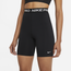 Nike 365 7" Hi-Rise Shorts - Women's Black/White