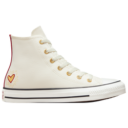 Girls' Grade School - Converse Chuck Taylor All Star Hi - Vintage White/Back Alley Brick