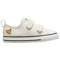 Girls' Toddler - Converse Chuck Taylor V2 Valentine's Day - White/Gold/Red