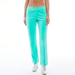 Women's - Juicy Couture Velour Pants - Bermuda Sky