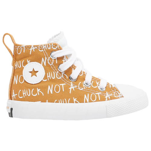 

Converse Boys Converse UNT1TL3D Hi - Boys' Toddler Running Shoes Golden Tan/White Size 04.0